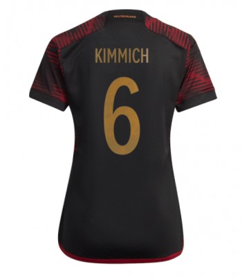 Tyskland Joshua Kimmich #6 Replika Udebanetrøje Dame VM 2022 Kortærmet